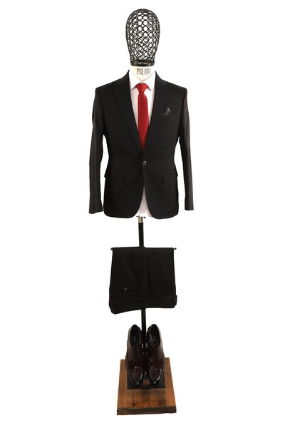 Erkek Takım Elbise Slim Fit - Thumbnail