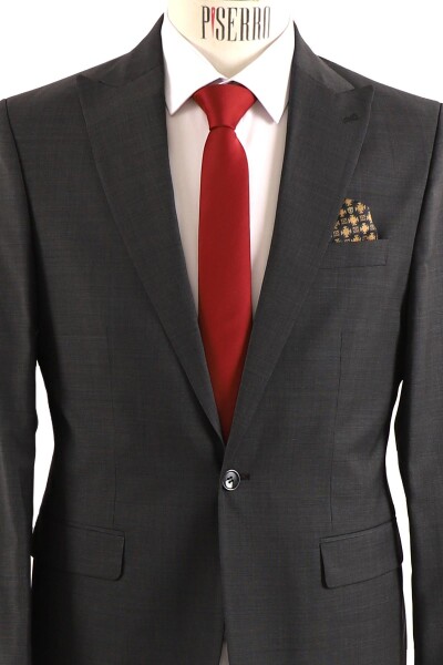 Erkek Takım Elbise Slim Fit - 4