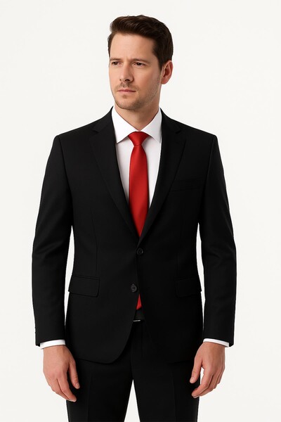 Erkek Takım Elbise Slim Fit - Thumbnail