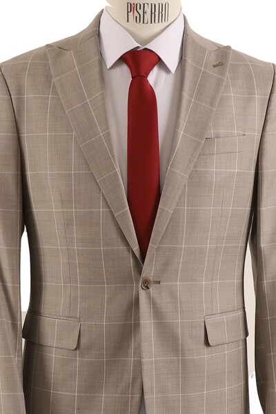 Erkek Takım Elbise Slim Fit - Thumbnail