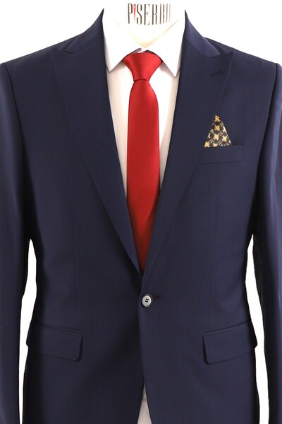 Erkek Takım Elbise Slim Fit - Thumbnail