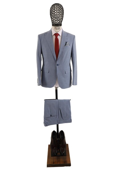Erkek Takım Elbise Slim Fit - Thumbnail
