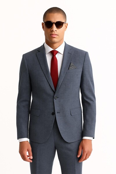 Piserro - Erkek Takım Elbise Slim Fit