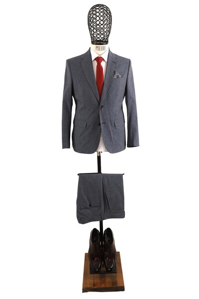 Erkek Takım Elbise Slim Fit - Thumbnail