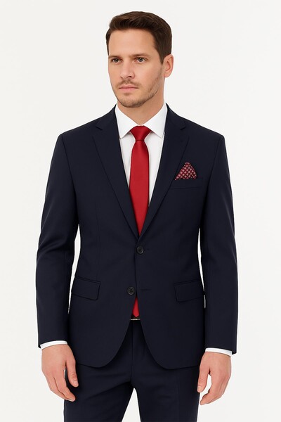 Piserro - Erkek Takım Elbise Slim Fit