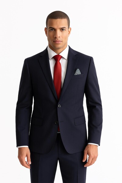 Erkek Takım Elbise Slim Fit - Thumbnail