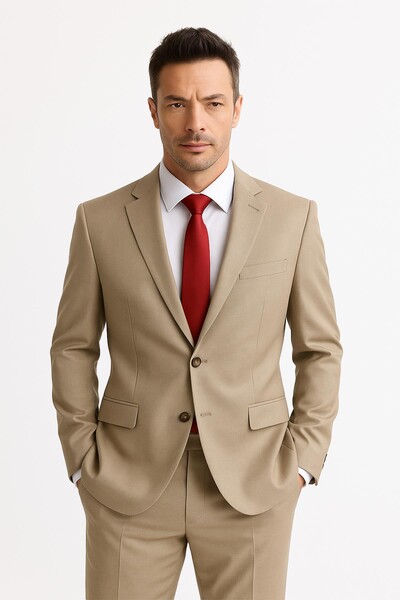 Piserro - Erkek Takım Elbise Slim Fit