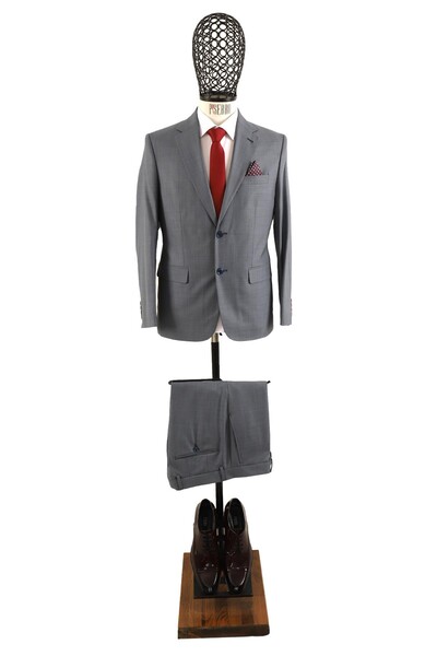 Erkek Takım Elbise Slim Fit - Thumbnail