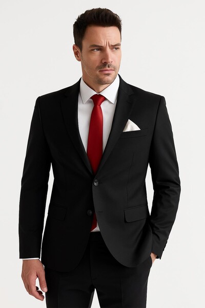 Erkek Takım Elbise Slim Fit - Thumbnail