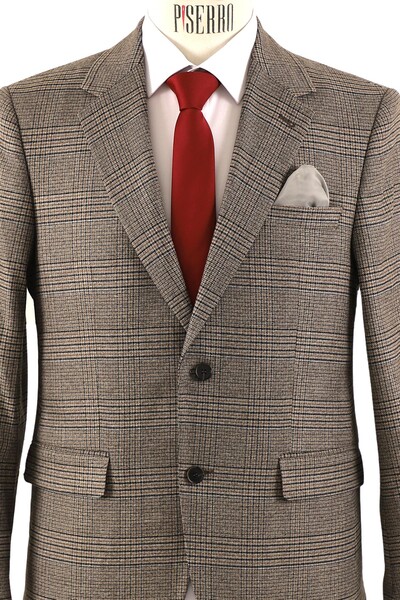 Erkek Tek Ceket Regular Fit - Thumbnail