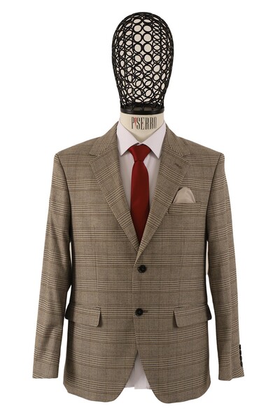 Erkek Tek Ceket Regular Fit - Thumbnail