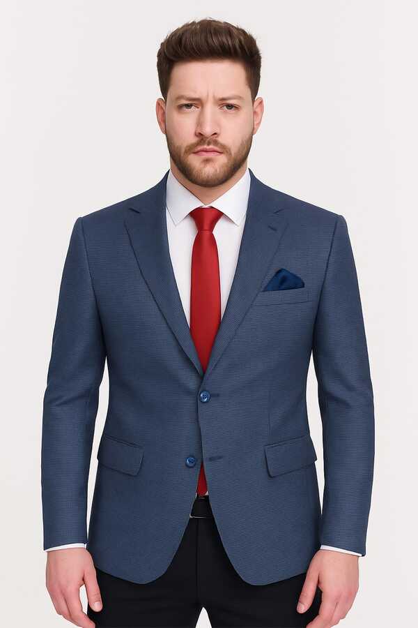 Erkek Tek Ceket Slim Fit
