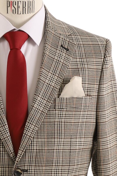 Erkek Tek Ceket Slim Fit - Thumbnail