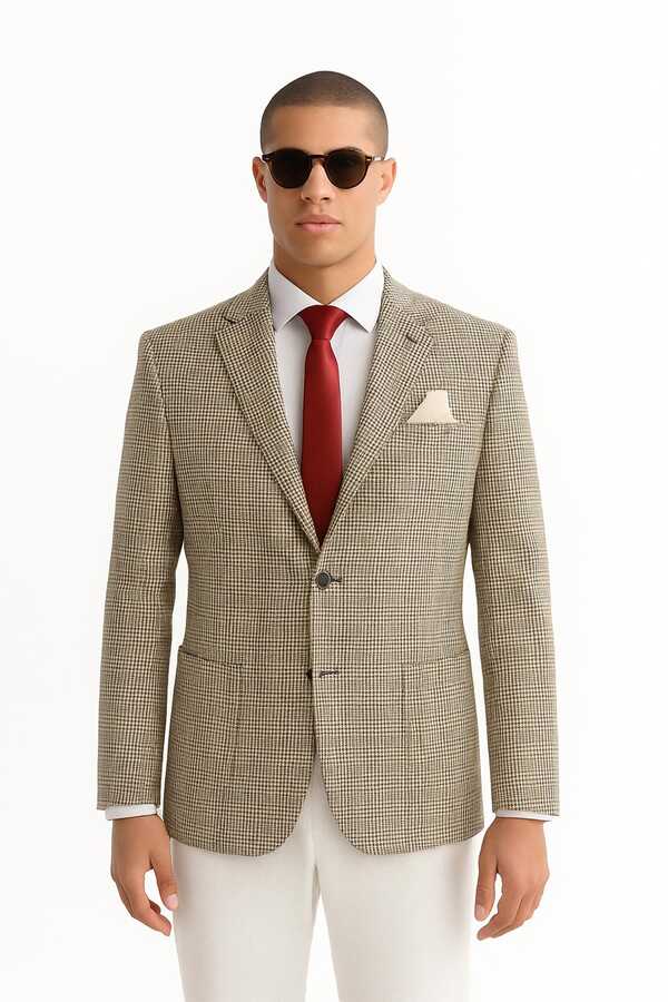 Erkek Tek Ceket Slim Fit