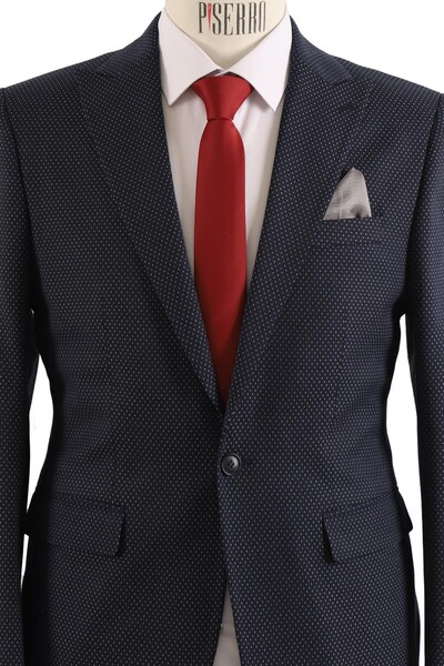 Erkek Tek Ceket Slim Fit - Thumbnail