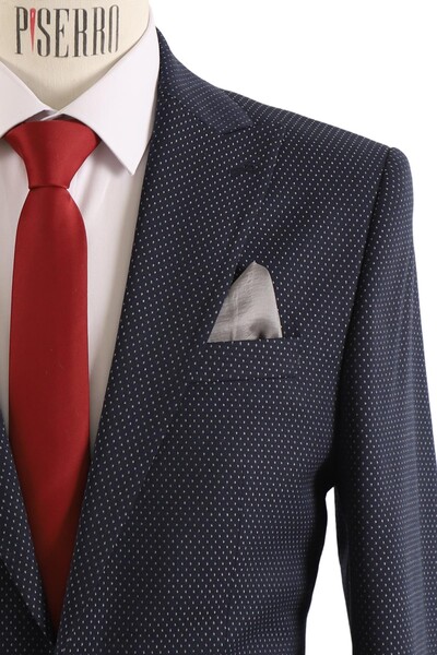 Erkek Tek Ceket Slim Fit - Thumbnail