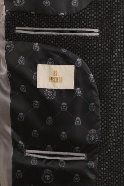 Erkek Tek Ceket Slim Fit - Thumbnail