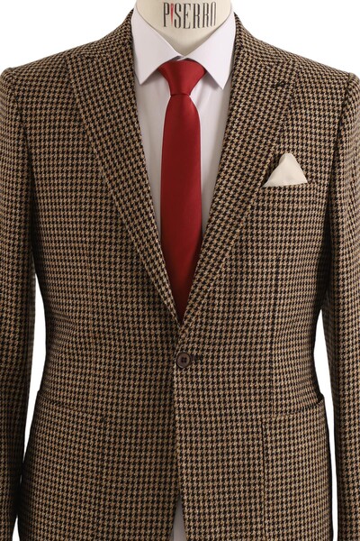 Erkek Tek Ceket Slim Fit - Thumbnail