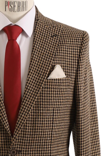 Erkek Tek Ceket Slim Fit - Thumbnail