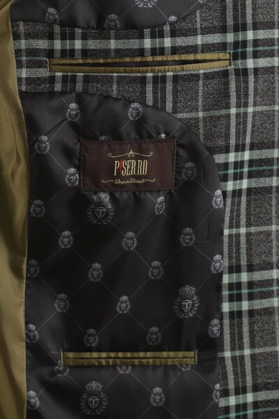 Erkek Tek Ceket Slim Fit - Thumbnail