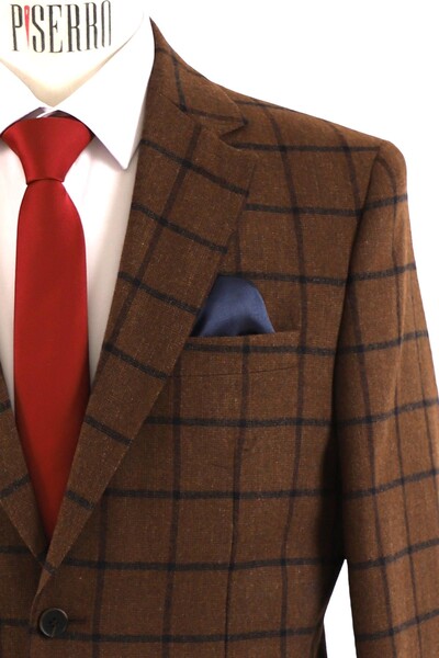 Erkek Tek Ceket Slim Fit - Thumbnail