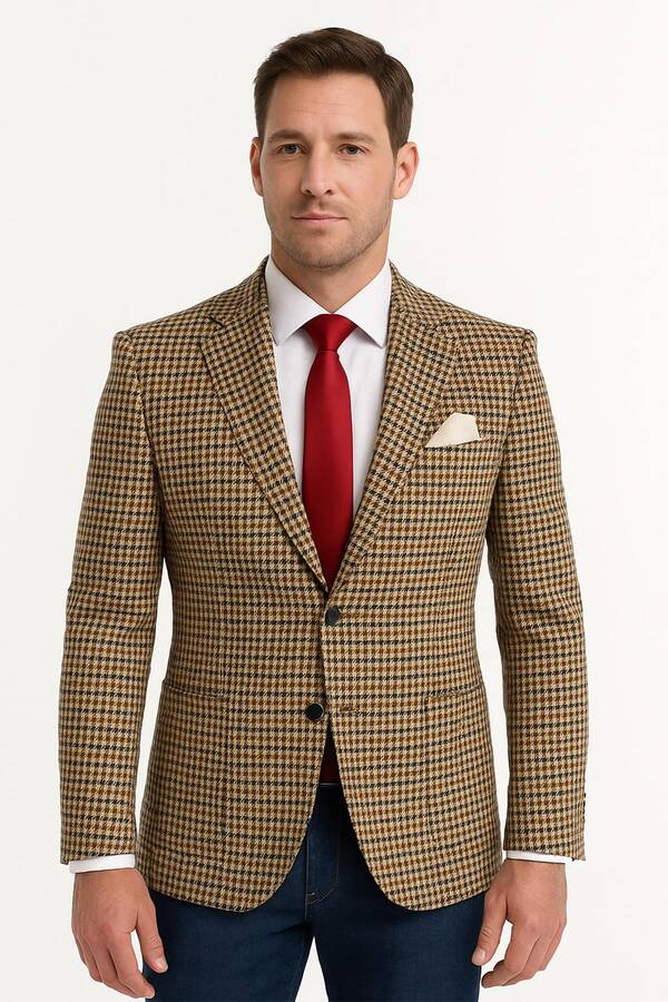 Erkek Tek Ceket Slim Fit