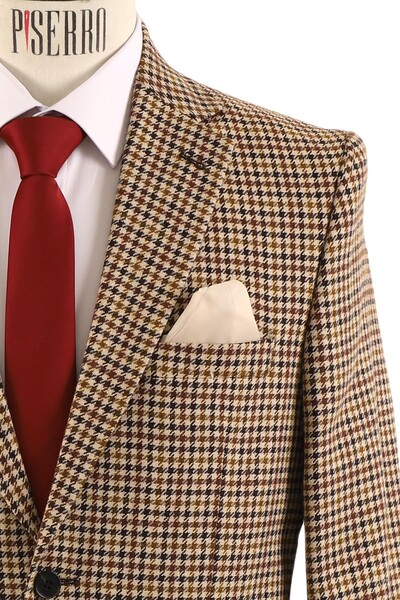 Erkek Tek Ceket Slim Fit - Thumbnail