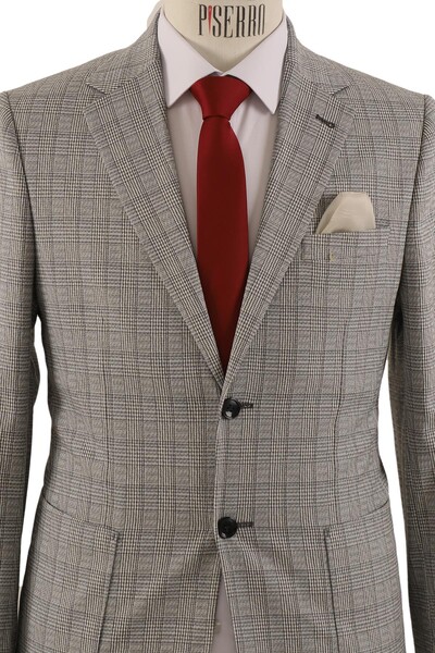 Erkek Tek Ceket Slim Fit - Thumbnail