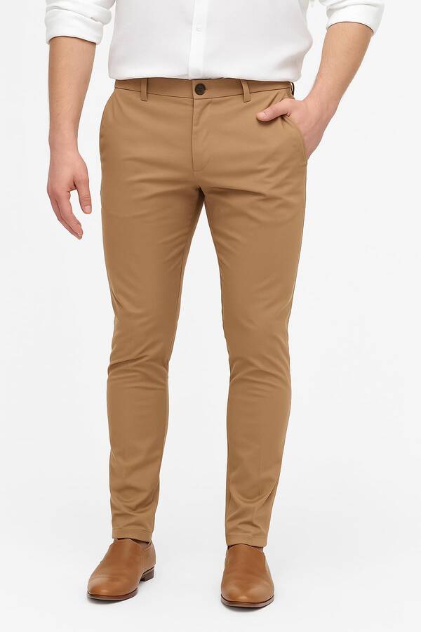 Erkek Yıkamalı Pantolon Slim Fit