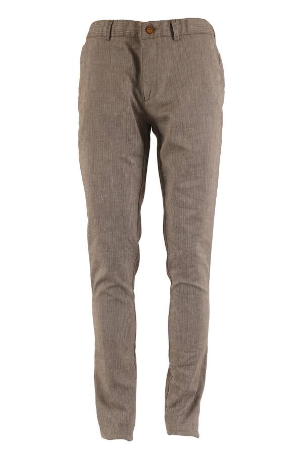 Erkek Yıkamalı Pantolon Slim Fit - 1