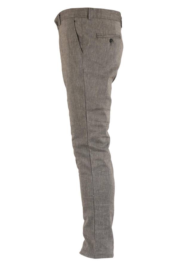 Erkek Yıkamalı Pantolon Slim Fit - 3