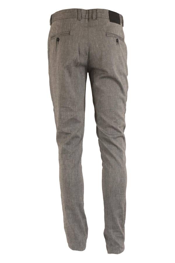 Erkek Yıkamalı Pantolon Slim Fit - 4