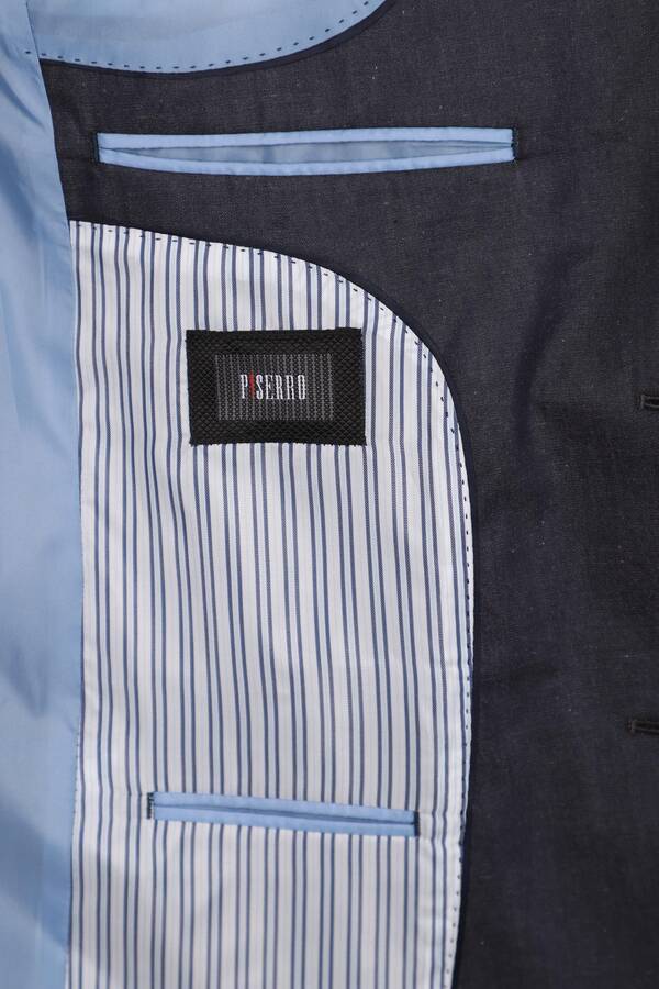 Slim Fit Pamuklu Gri Takım Elbise