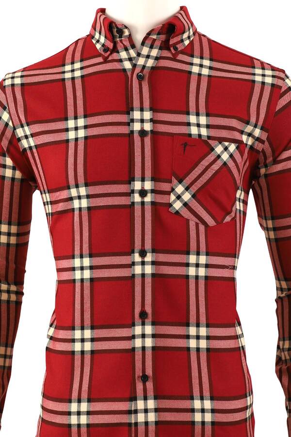 Kareli Regular fit Erkek Oduncu Gömleği