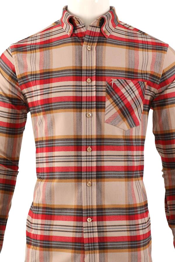 Kareli Regular fit Erkek Oduncu Gömleği