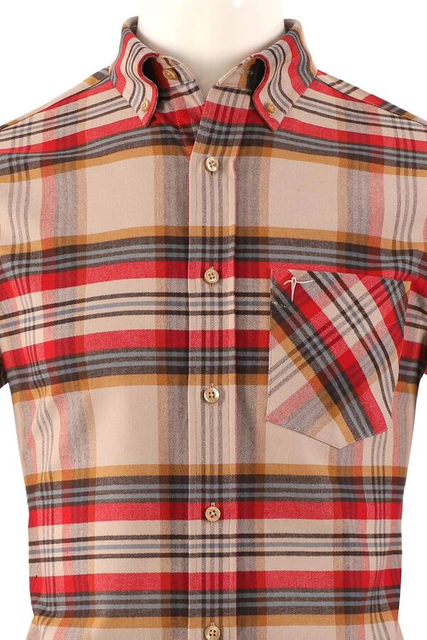 Kareli Regular fit Erkek Oduncu Gömleği