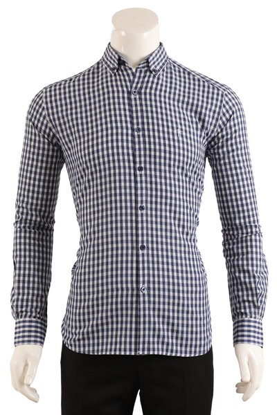 Regular Fit Erkek Gömlek - Thumbnail