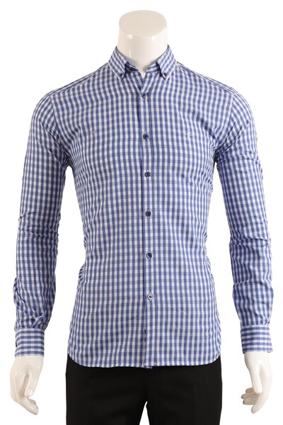 Regular Fit Erkek Gömlek - Thumbnail