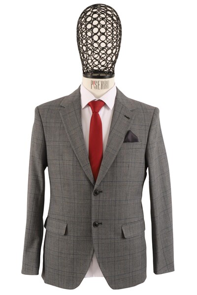 Regular Fit Erkek Tek Ceket - Thumbnail