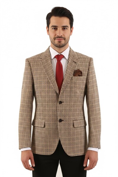 Piserro - Regular Fit Erkek Tek Ceket