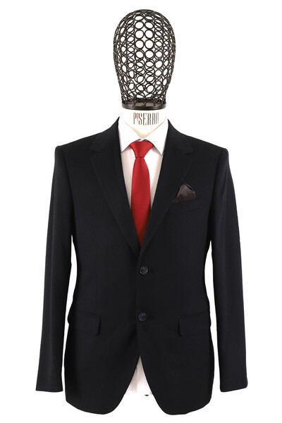 Regular Fit Erkek Tek Ceket - Thumbnail