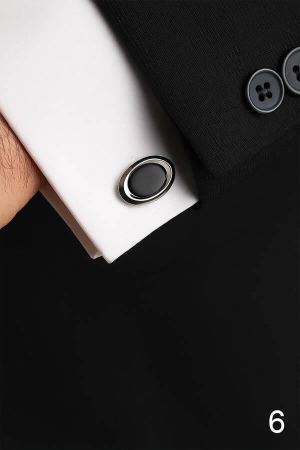 Şık ve Desenli Kol Düğmeleri