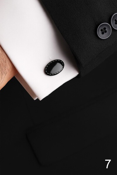 Şık ve Desenli Kol Düğmeleri - Thumbnail