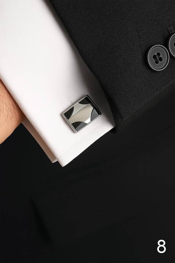 Şık ve Desenli Kol Düğmeleri