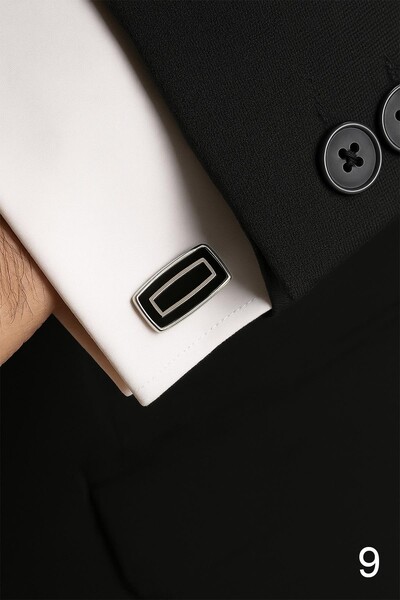 Şık ve Desenli Kol Düğmeleri - Thumbnail