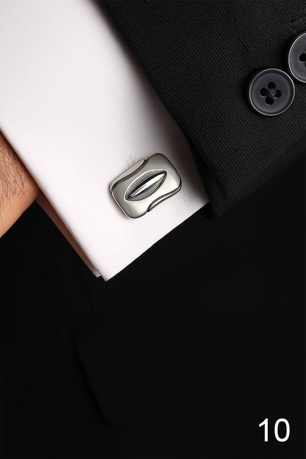 Şık ve Desenli Kol Düğmeleri