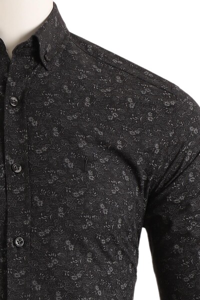 Slim Fit Erkek Gömlek - Thumbnail