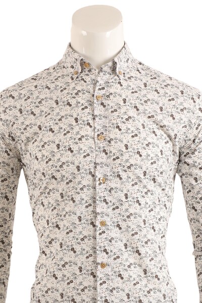 Slim Fit Erkek Gömlek - Thumbnail