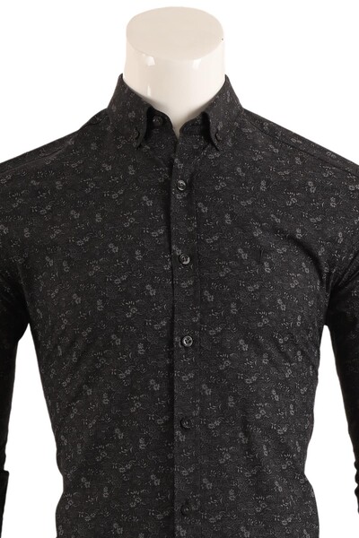 Slim Fit Erkek Gömlek - Thumbnail