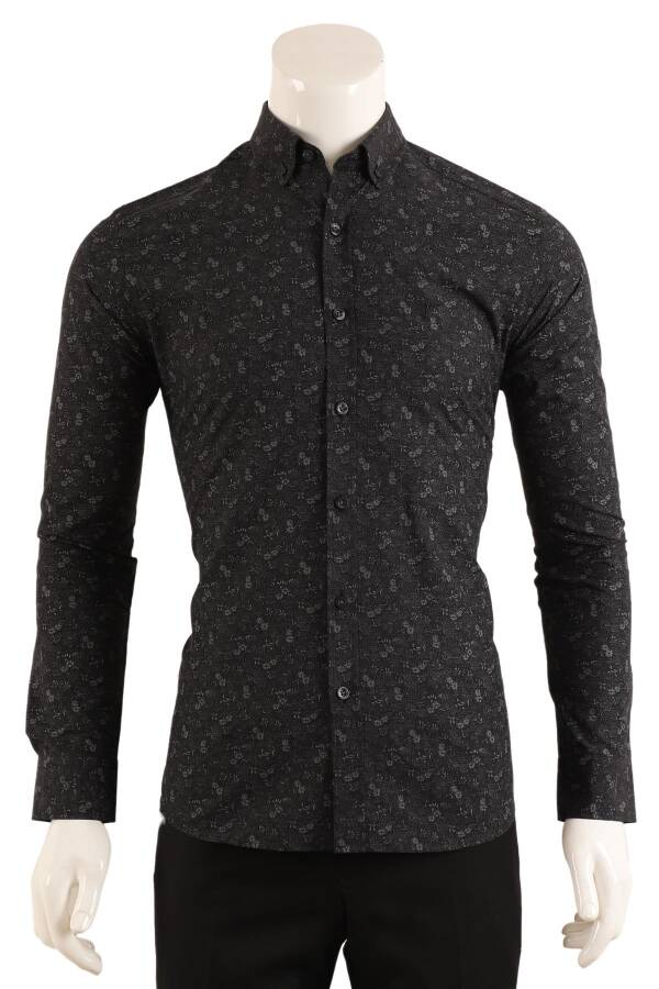 Slim Fit Erkek Gömlek - 2